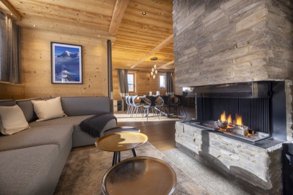 Suite with bedding and decor